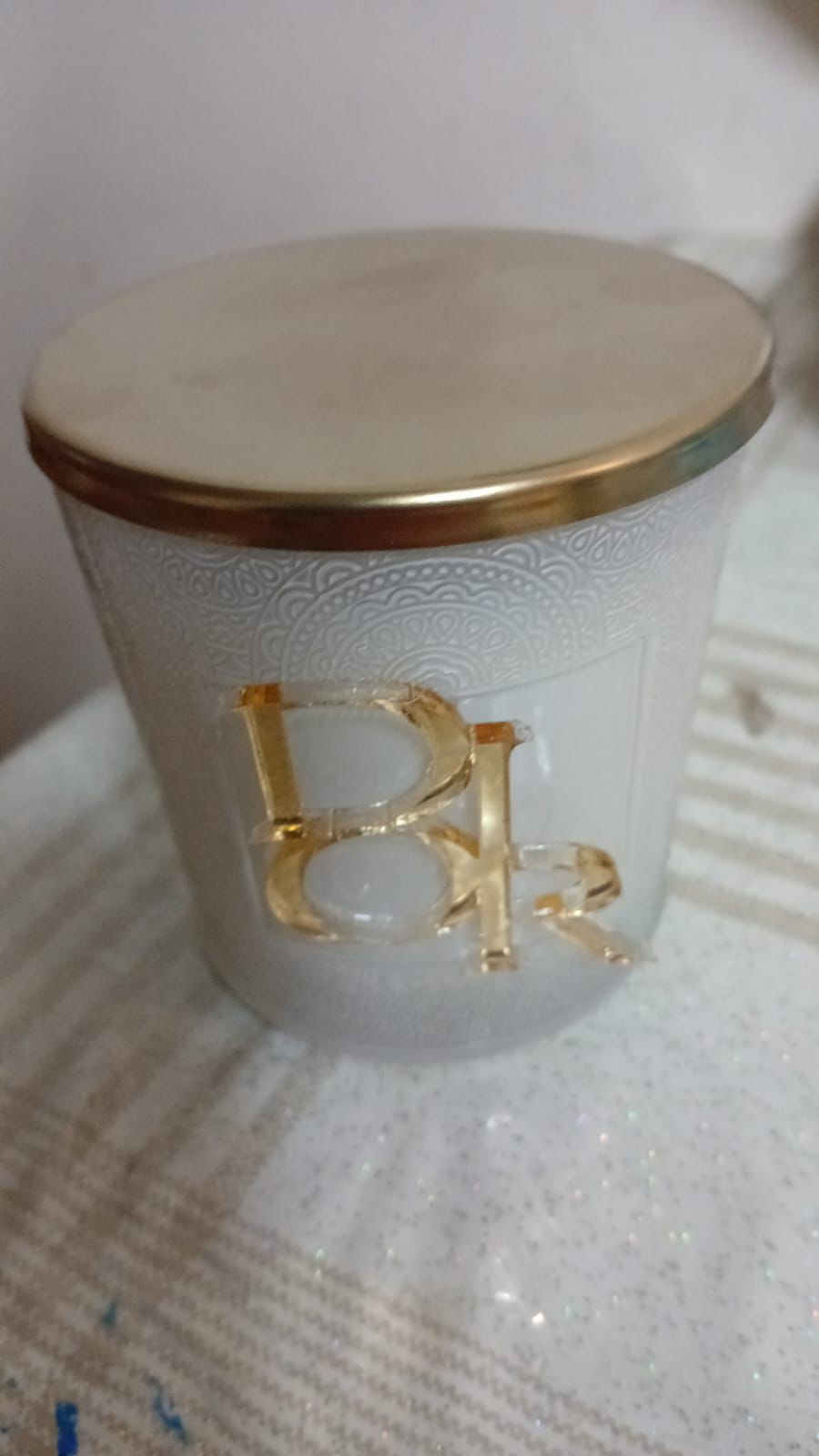 Candele logate vaso