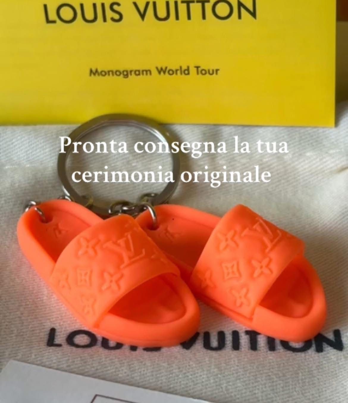 Bomboniera/portachiavi ciabattine LV