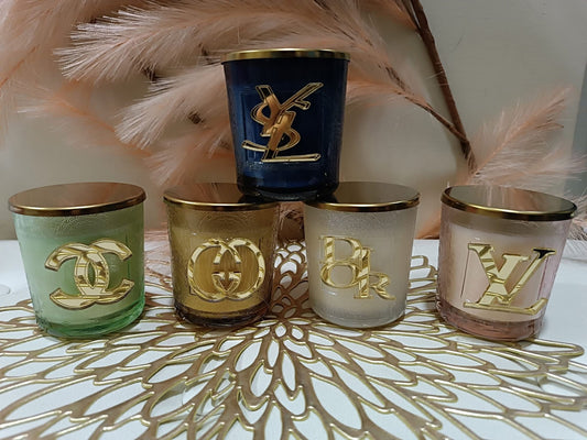 Candele logate vaso