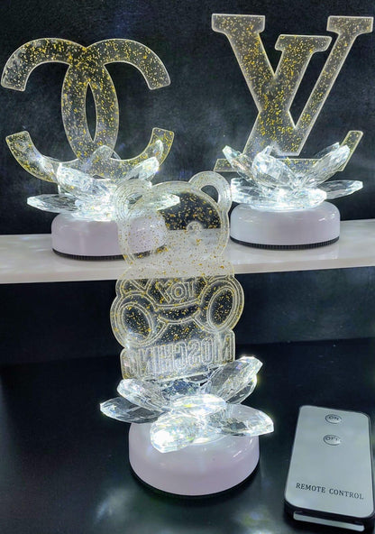 Loghi glitter LED